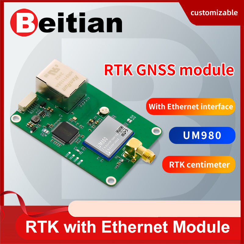 Beitian GNSS module RTK differential high-precision board Beidou GPS positioning agricultural machinery drone BT-M422 Beitian GNSS module RTK differential high-precision board Beidou GPS positioning agricultural machinery drone BT-M422